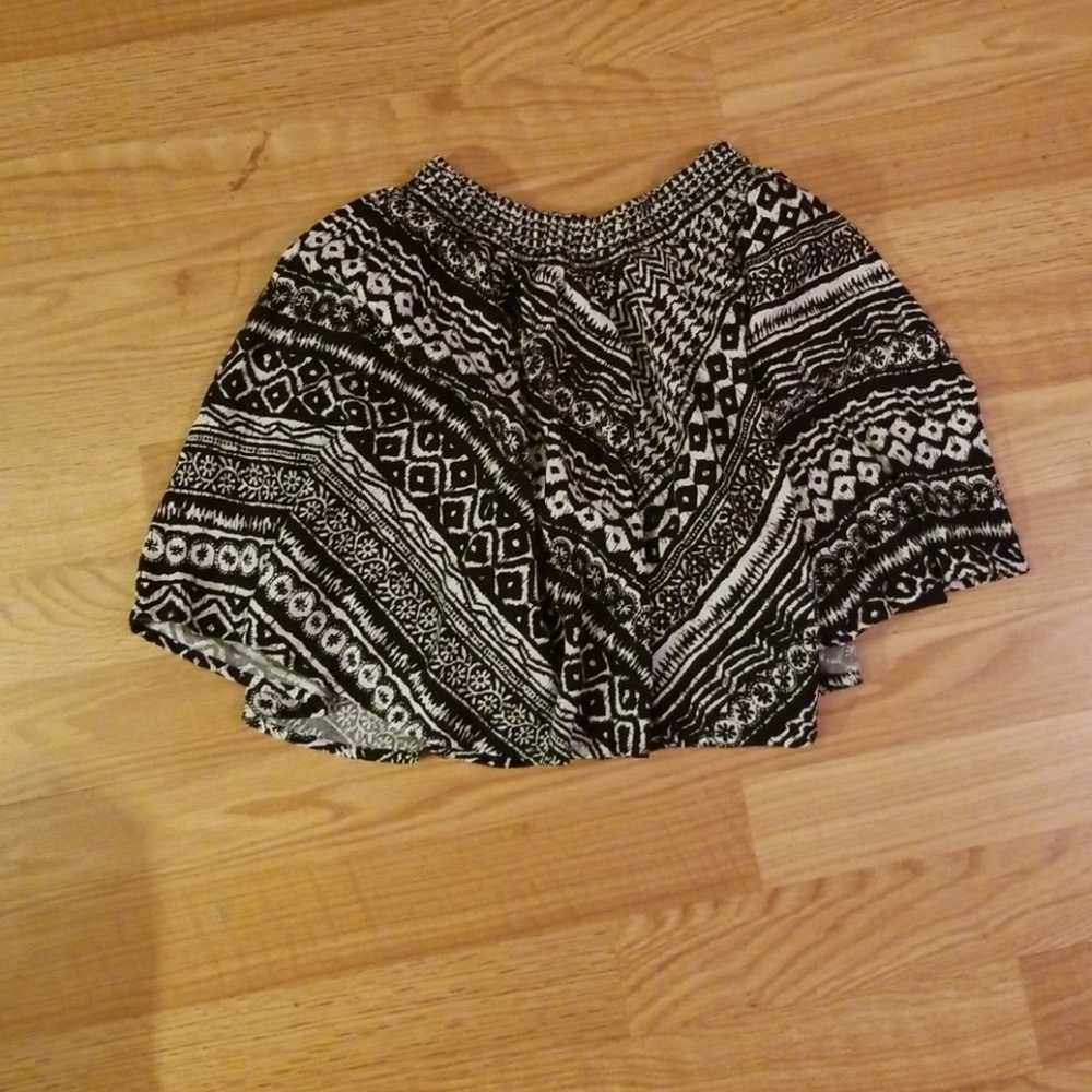Black and white skirt